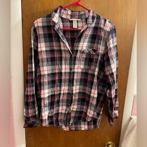 Victoria’s Secret Shimmery button up shirt